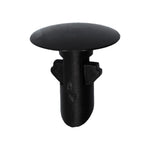 4mmx10mm Black Nylon Trim Panel Retainer, 10mm Head