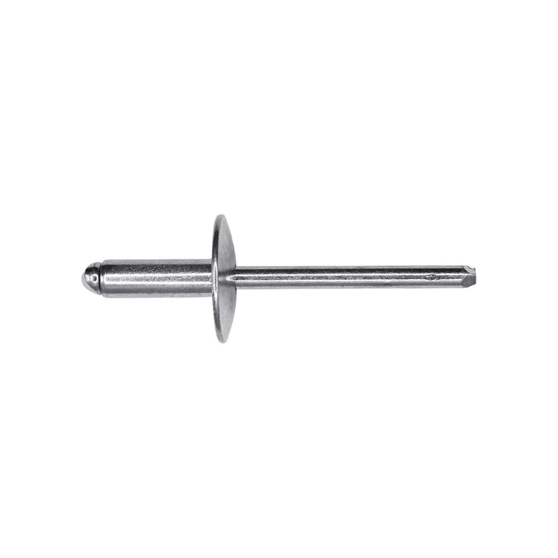 3/16" Rivet All Steel, 1/4"-3/8" Grip, Steel Body, Steel Mandrel