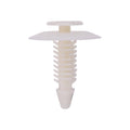 5/16"x15/16" White Nylon Double Head Trim Panel Christmas Tree Retainer, 15/16" Head