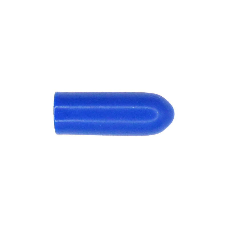 3/16" Blue Vinyl Vacuum Cap For Tube, 1/8" ID