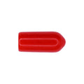 1/4" Red Vinyl Vacuum Cap For Tube, 3/16" ID