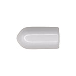 5/16" White Vinyl Vacuum Cap For Tube, 1/4" ID