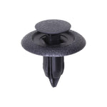6mmx12mm Gray Push-Type Retainer with Drive Pin, 18mm Head