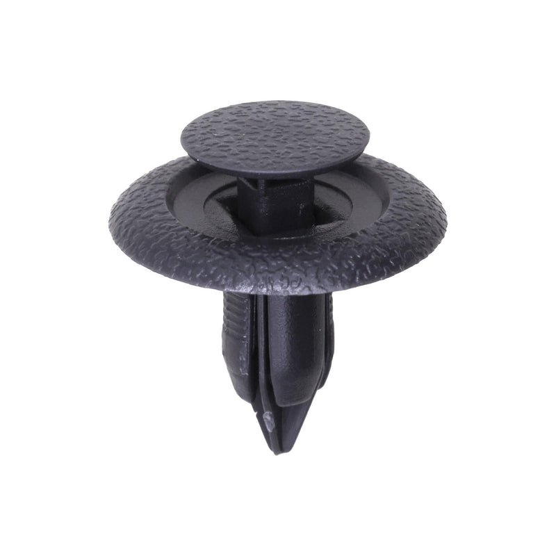 6mmx12mm Gray Push-Type Retainer with Drive Pin, 18mm Head