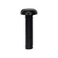 M6-1.0x25mm Slotted Pan Head License Plate Screw, Nylon