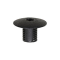 Black Nylon Cowl Top Stud Cover, 13/16" Head