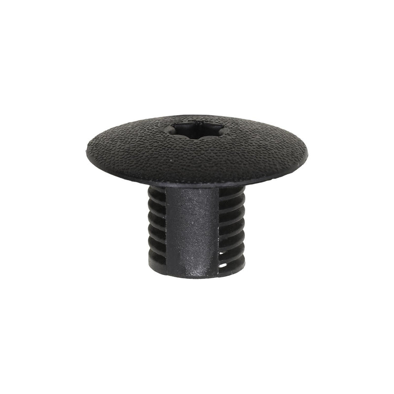 Black Nylon Cowl Top Stud Cover, 13/16" Head