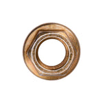 M10-1.25 Hex Flange Nut Flange, Yellow Zinc Chromate