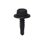 M4.2-1.41x16mm Hex Head SEMS Washer Teks Screw, Type 2 Self-Drilling Tek, 12mm Washer, Phosphate