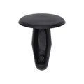 6mmx15mm Black Nylon Single Head Hood Insul Christmas Tree Retainer, 14mm Head