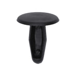 6mmx15mm Black Nylon Single Head Hood Insul Christmas Tree Retainer, 14mm Head