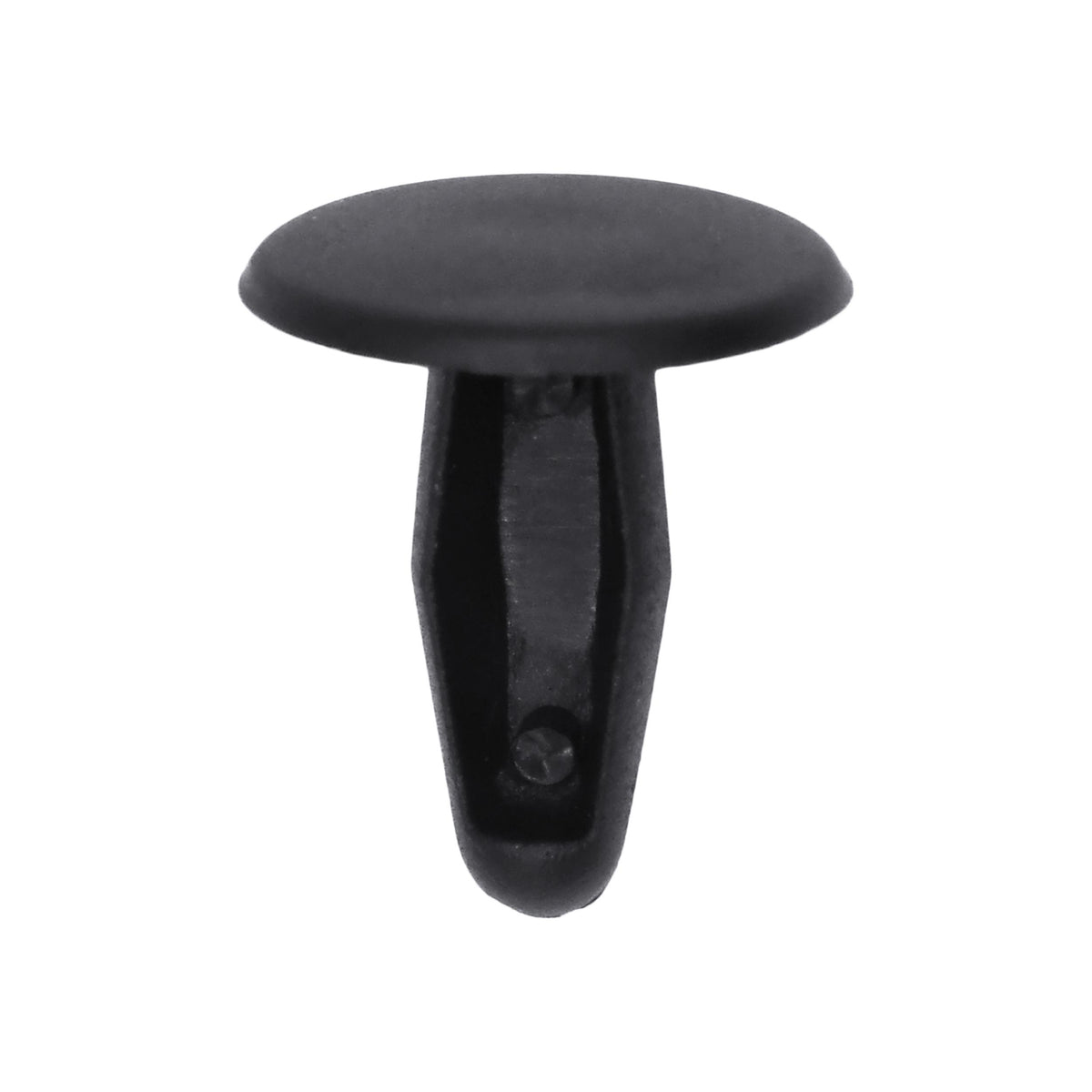 6mmx15mm Black Nylon Single Head Hood Insul Christmas Tree Retainer, 14mm Head