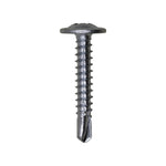 #8-18x1" Phillips Truss Head Washer Teks, Type 2 Self-Drilling Tek, 7/16" Washer, Zinc