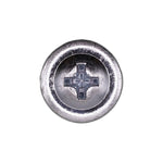 #8-18x1" Phillips Truss Head Washer Teks, Type 2 Self-Drilling Tek, 7/16" Washer, Zinc