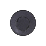 1/4"x5/8" Black Push-Type Front Bumper Fascia Retainer with Open End, 11/16" Head
