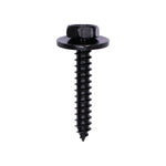 M4.2-1.41x25mm Hex Head SEMS Tapping Screws, Type A/AB, 12mm Washer, Phosphate
