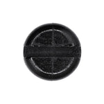 M6-1.0x20mm Slotted Pan Head License Plate Screw, Nylon
