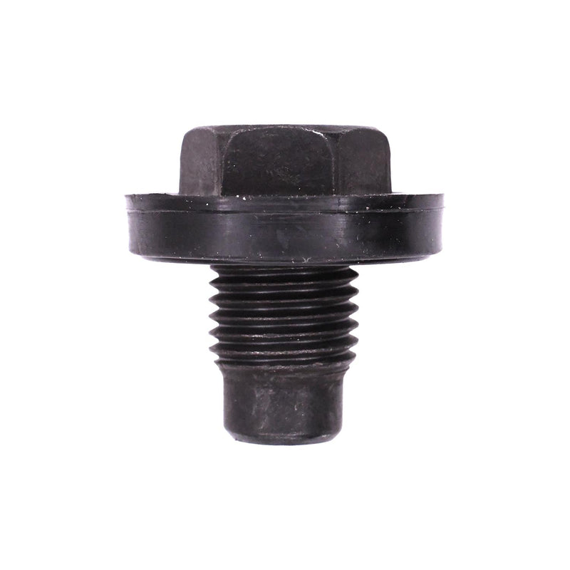 M14-1.5x18mm Rubber Oil Drain Plug with Gasket Thread, Plain