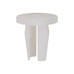 #12 White Nylon Back Panel Attachment Nut