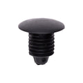 9/32"x7/16" Black Nylon Single Head Radiator Baffle Christmas Tree Retainer, 1/2" Head