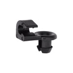 5/32" Black Nylon Door Lock Clip, Size