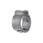 3/8" Crimp-Type Hose Clamp, Zinc