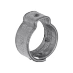 7/16" Crimp-Type Hose Clamp, Zinc