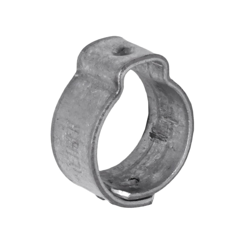 7/16" Crimp-Type Hose Clamp, Zinc