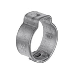 1/2" Crimp-Type Hose Clamp, Zinc