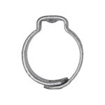 1/2" Crimp-Type Hose Clamp, Zinc