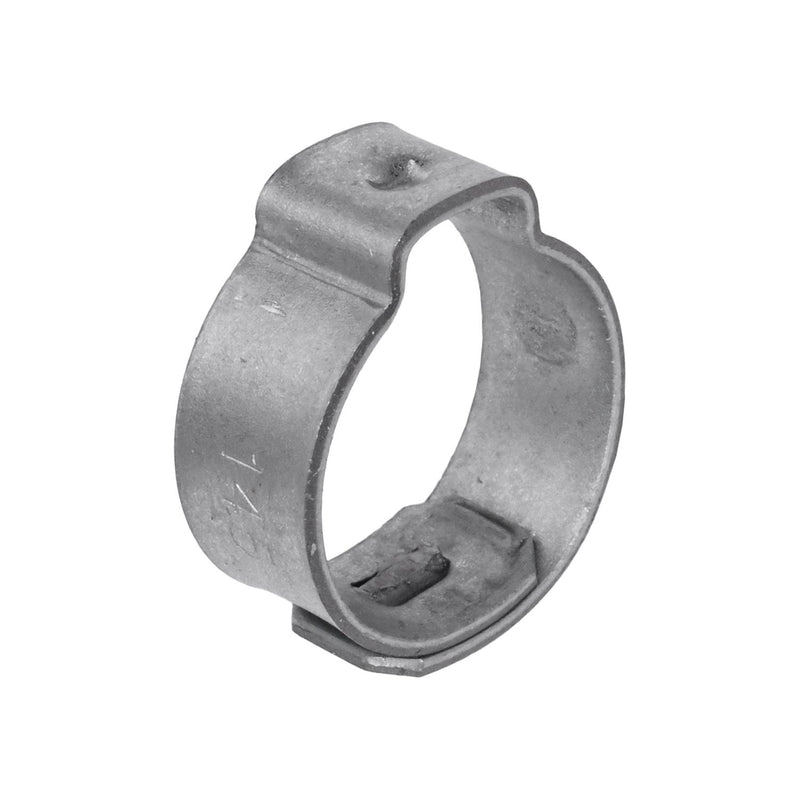 9/16" Crimp-Type Hose Clamp, Zinc