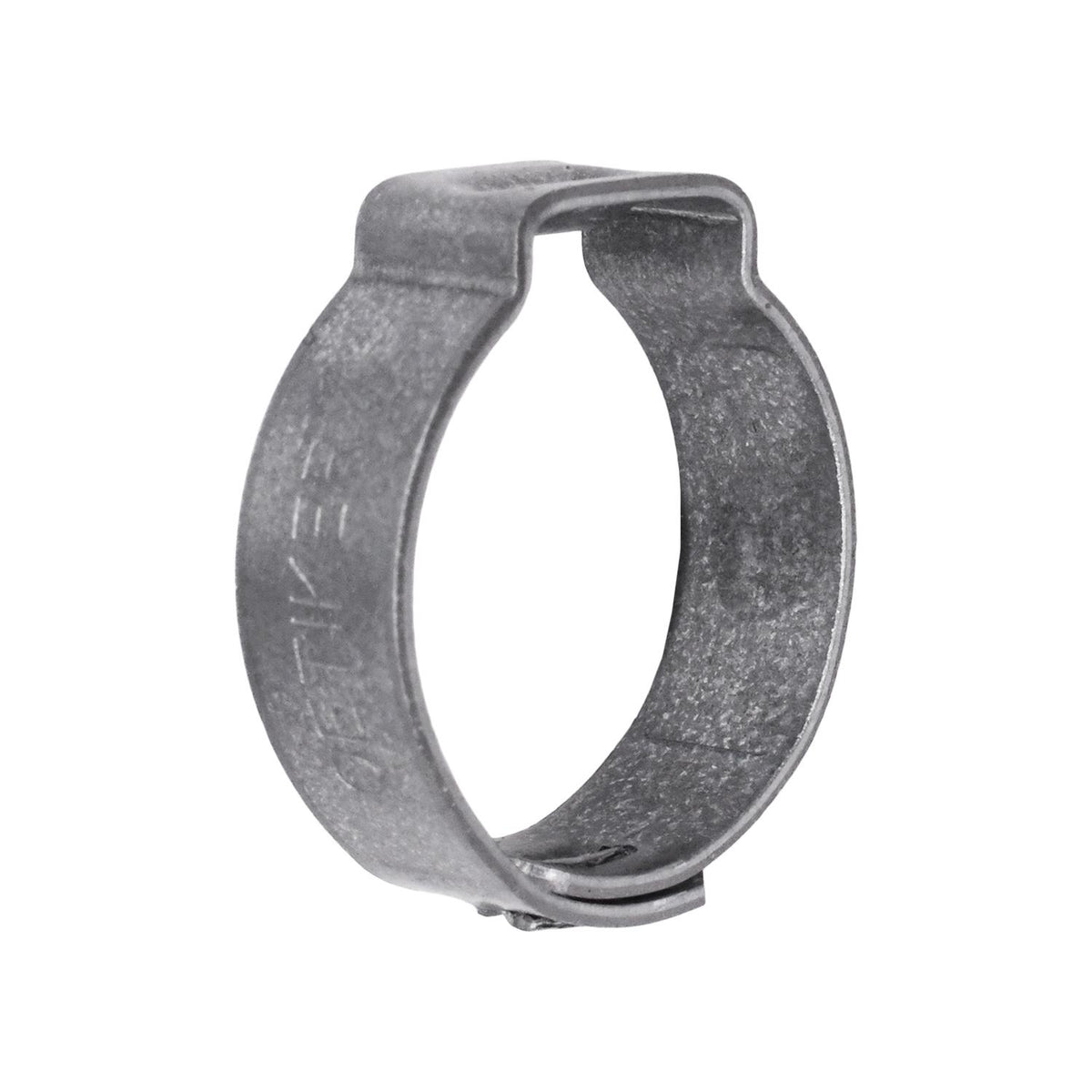 23/32" Crimp-Type Hose Clamp, Zinc