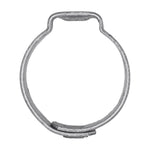 3/4" Crimp-Type Hose Clamp, Zinc