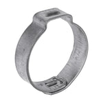 7/8" Crimp-Type Hose Clamp, Zinc