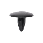 6mmx10mm Black Nylon Single Head Hood Insulation Clip, 14mm Head