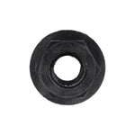 1/4"-20 Nylon License Plate Nut, 9/16" Washer Diameter
