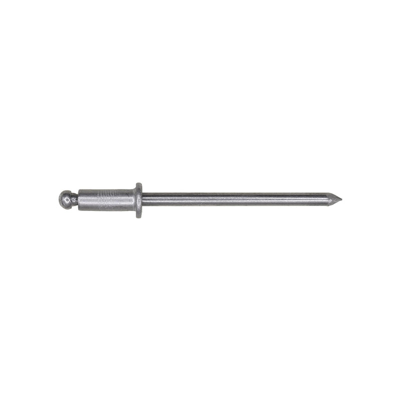 1/8" Specialty Rivet Aluminum, 1/8"-3/16" Grip, Aluminum Body, Aluminum Mandrel, Aluminum Rivet - Aluminum Mandrel