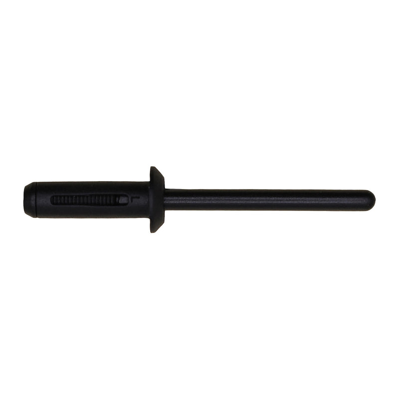 3/16" Black Nylon Rivet