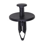 5/16"x1" Black Push-Type Front Bumper Retainer with Closed End, 1" Head