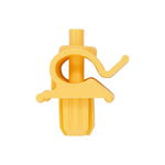 6mm Yellow Nylon Hood Prop Clip