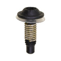M6-1.0x20mm Torx Truss Head Washer Body Bolt, 13.5mm Washer, Black
