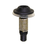 M6-1.0x20mm Torx Truss Head Washer Body Bolt, 13.5mm Washer, Black