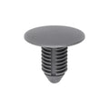 7/16"x13/16" Gray Nylon Single Head Compensator Panel To Quarter Panel Christmas Tree Retainer, 1" Head