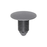 7/16"x13/16" Gray Nylon Single Head Compensator Panel To Quarter Panel Christmas Tree Retainer, 1" Head