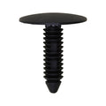 9/32"x1-3/32" Black Nylon Single Head Head.Lining Trim Finish Panel Christmas Tree Retainer, 1-1/32" Head