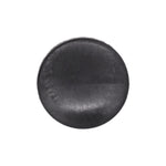3/16"x7/16" Black Nylon Single Head Remote Control Door Lock Receiver Christmas Tree Retainer, 23/64" Head