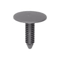 9/32"x1-3/32" Gray Nylon Single Head Head.Lining Trim Finish Panel Christmas Tree Retainer, 1-1/32" Head