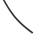 3/64"x6" Black Cross Linked Polyolefin Thin Wall Thin-Wall Heat Shrink Tubing, Pre-Shrink ID .046", Post-Shrink ID .023" ID