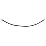 1/16"x6" Black Cross Linked Polyolefin Thin Wall Thin-Wall Heat Shrink Tubing, Pre-Shrink ID .063", Post-Shrink ID .031" ID