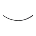 1/8"x6" Black Cross Linked Polyolefin Thin Wall Thin-Wall Heat Shrink Tubing, Pre-Shrink ID .125", Post-Shrink ID .062" ID